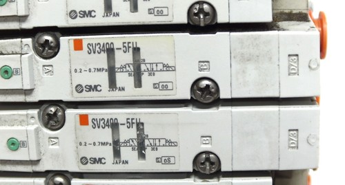 SMC #HHHB-104540 Ventilkrümmer mit 8 Magnetventilen - Bild 5 von 6