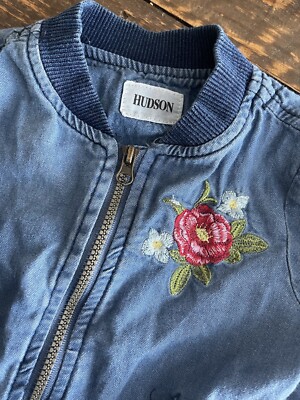 Hudson Girls Denim Jacket Size 18 Months.