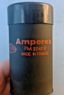 AMPEREX - PM 2242 B- PMT Tube. PhotoMultiplier Electron Tube Vintage
