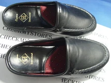 NIB SLIPPER INTERNATIONAL  MENS BLACK COMFORT SLIPPER 