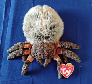 "TY" "HAIRY" THE SPIDER BEANIE WITH TAG