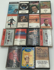 Lot Of 15 Cassette Tapes Various Artists Various Genres