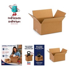 Shipping Boxes Medium 13"L x 10"W x 6"H 25-Pack - Corrugated Cardboard Box fo...