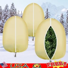 Extra Large Plant Covers 3Pack Durable Frost Protection Winter Shrubs Trees New