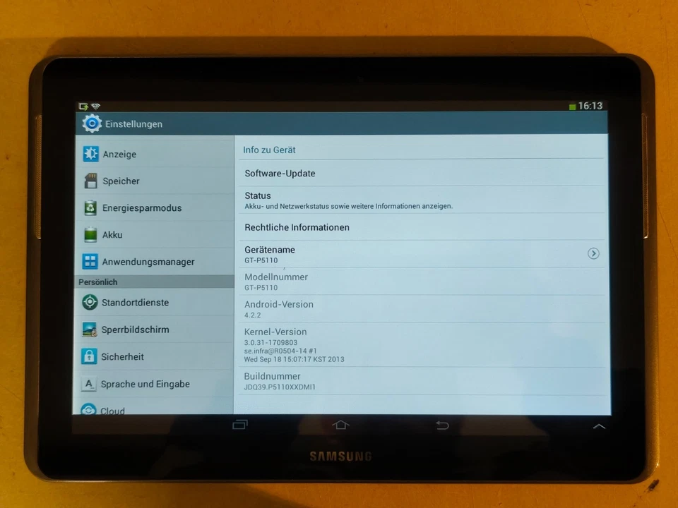 Samsung GT-P5110 Galaxy Tab 2 10.1" Dualcore 1GB RAM 32GB ROM - Bild 4 von 4