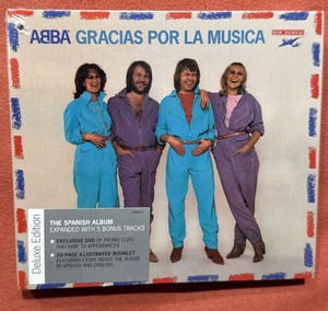 国内盤！ABBA/アバ/ GRACIAS POR LA MUSICA/ 1980 ABBA: Gracias Por La Música 1980 (Spanish) 1CD & 1DVD-New $62.99