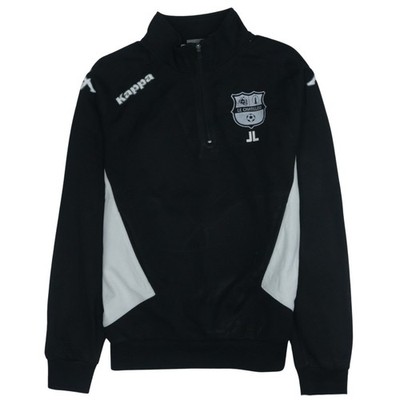 Pullover Sweatshirt Herren UK S Regular Kappa Schwarz