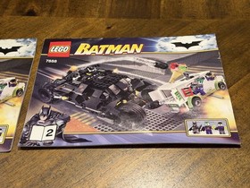 LEGO Batman 7888 The Tumbler Joker's Ice Cream Surprise Instructions ONLY - NO B