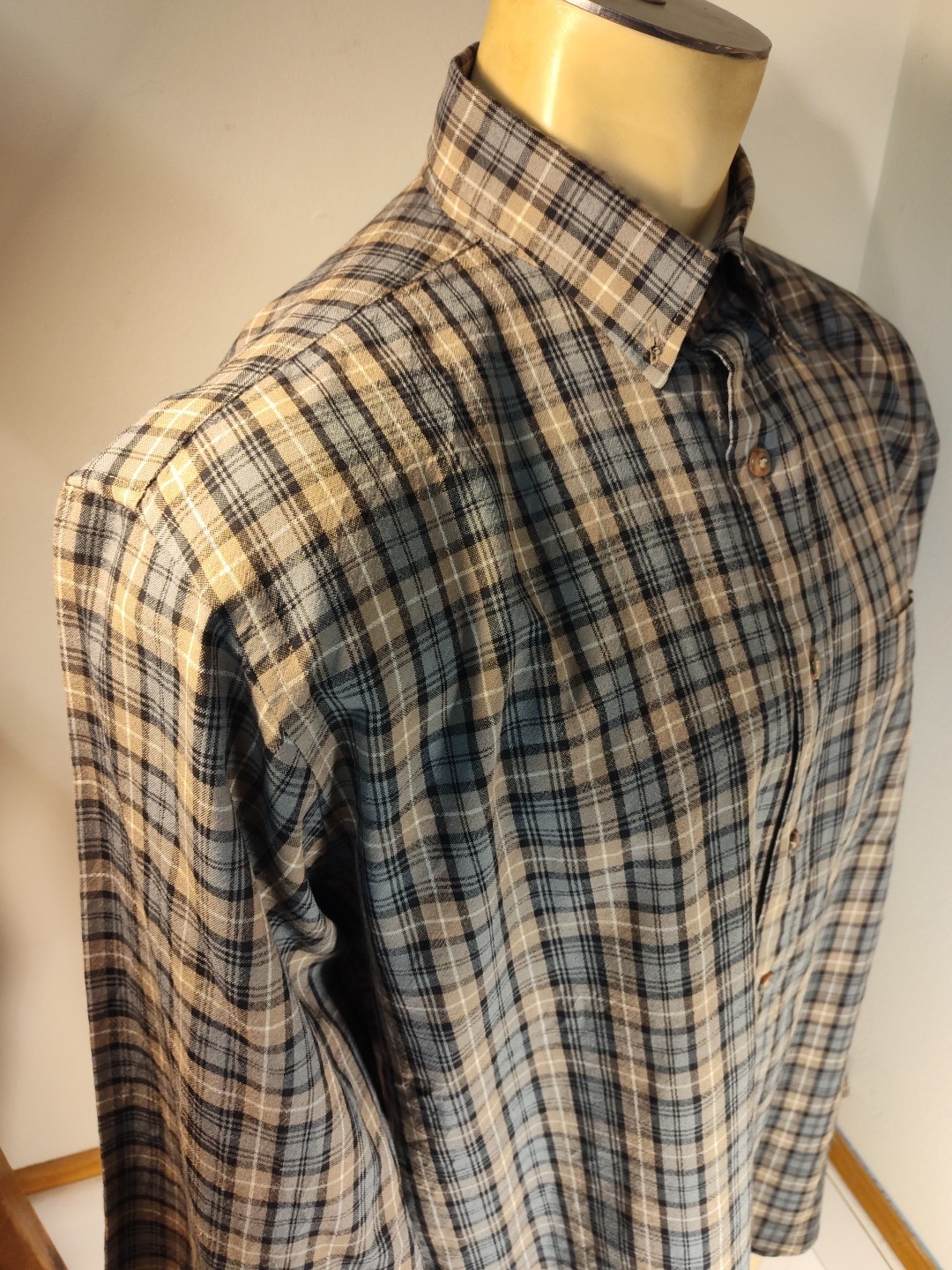 Pendleton Sir Pendleton Shirt Virgin Wool Plaid F… - image 5