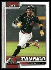 Geraldo Perdomo 2026 Topps #257 Arizona Diamondbacks 1