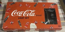 Vtg 1993 Coca-Cola Brand String Light Set Coke Bottles