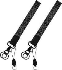 2 Pack Wrist Lanyard for Keys, Keychain Wristlet, Wrist Keychain, Wrist Lanyard