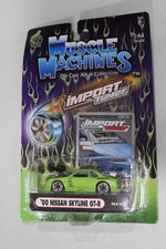 Muscle Machines 164 Scale Import Tuner Green 00 Nissan