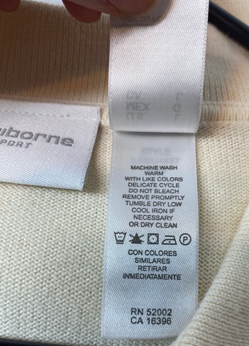 Suéter clásico para mujer Liz Claiborne talla grande - Imagen 8 de 9