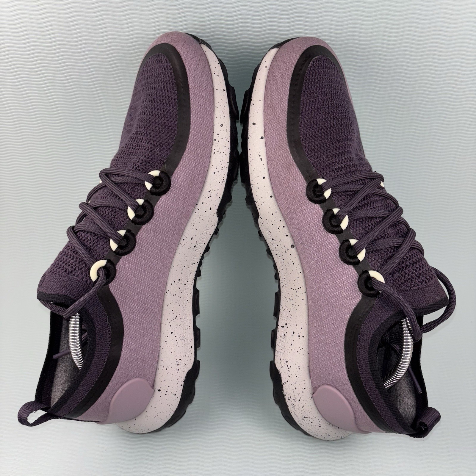 SAOLA Scarpe da corsa Allbirds Trail Runner SWT sneakers uomo taglia 13 viola