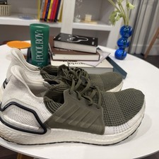 adidas Ultraboost 21 Mens Green/White/Black L...