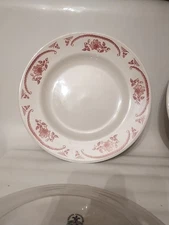 Homer Laughlin American Rose Set of Five 10 1/2 In Dinner Plates