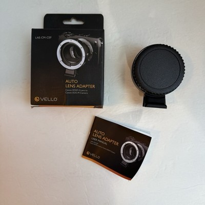 Vello Auto Lens Adapter Canon EF/EF-S to Canon EOS-M Camera