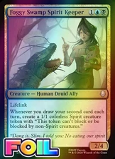 x1 Foggy Swamp Spirit Keeper FOIL TLA Avatar MTG 222 M/NM 1x