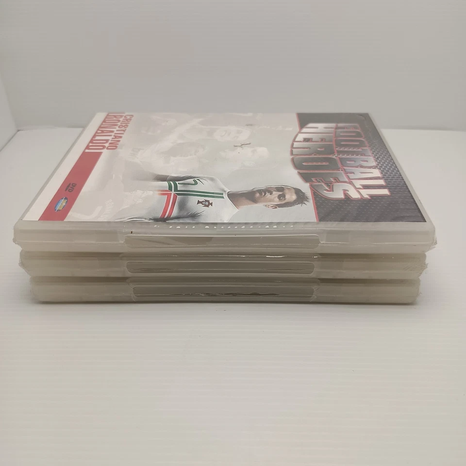 3x New Football heroes DVD Region 3 PAL Christiano Ronaldo+David Beckham+Henry - image 3 of 4