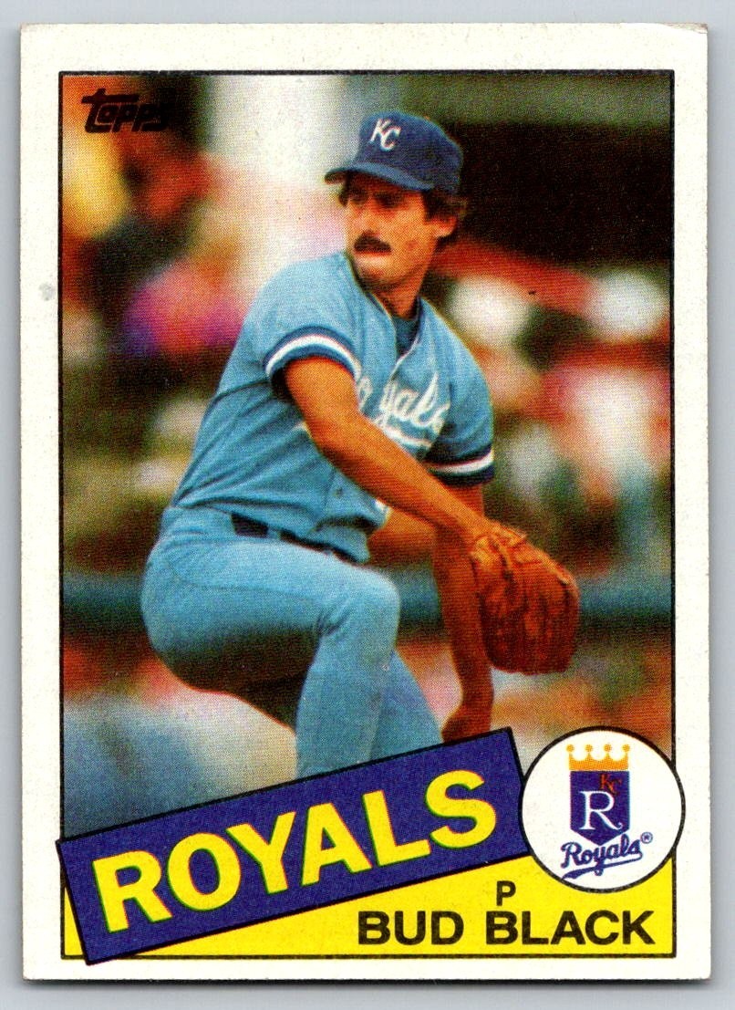 1985 Topps - Bud Black #412
