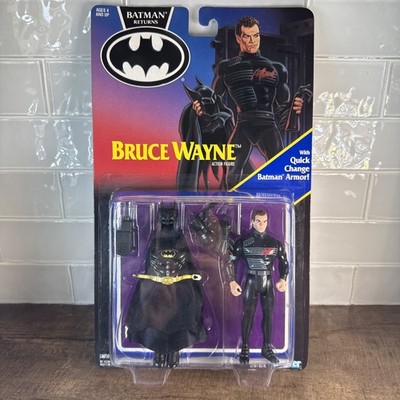 VINTAGE Batman Returns: Bruce Wayne SEALED Action Figure - DC Comics Kenner 1991
