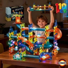 110X Blocks Magnetic Building Kinder Spielzeu...