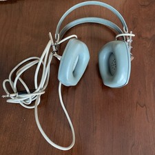 Vintage Sony Stereo Headset Headphones 60s Model DR-3C Japan Guaranteed To Work