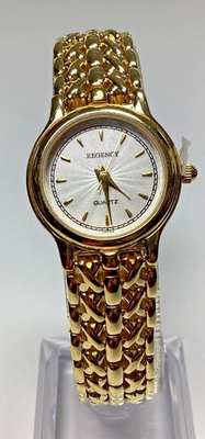 Regency Ladies gold-tone Watch Beautiful Band New Battery Working Regency Women main image 2