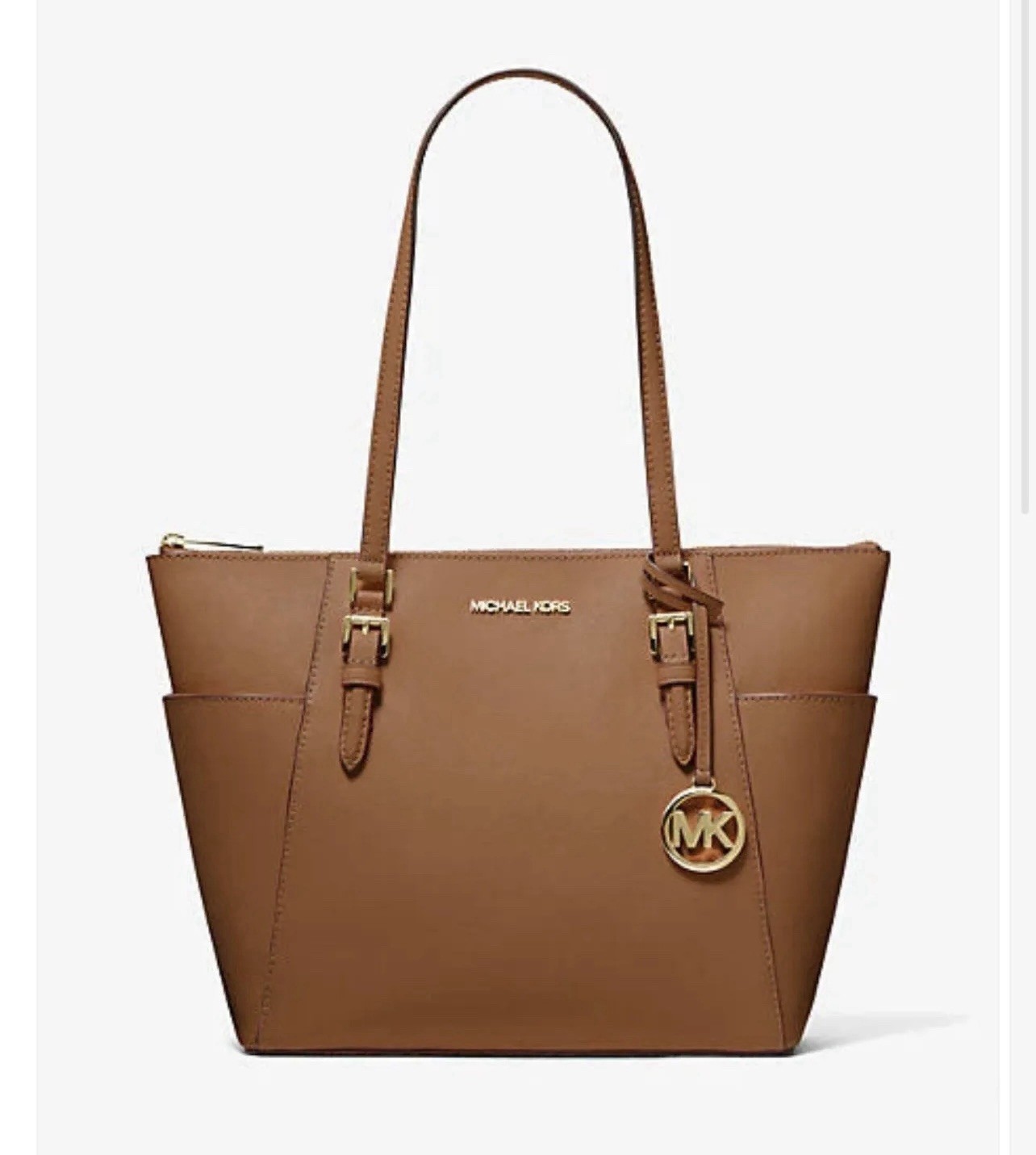 Brown Michael Kors Leather Tote - MSRP $228