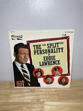 The Side Splitting Personality of Eddie Lawrence  CRL 757371 Vinyl Record Coral