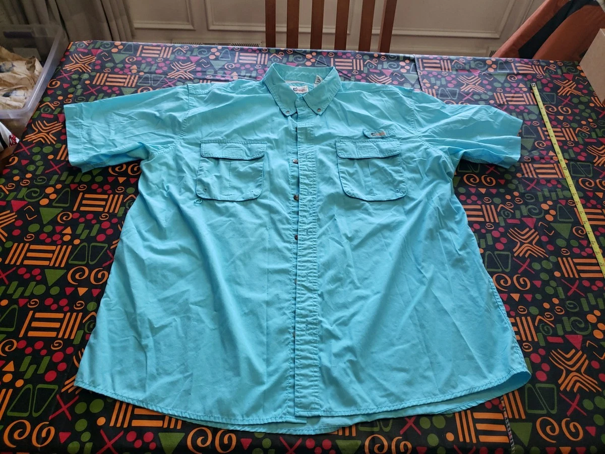 Chemise De Pêche World Wide Sportsman Bleu Clair 2XL – Ventilée
