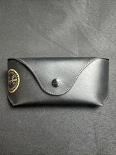 Ray Ban Genuine Black Sunglasses Eyeglasses Case Snap Closure Belt Loop