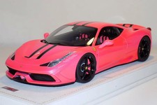 MR 1:18 Ferrari 458 Metallic Pink Limited 25pcs mr458pink