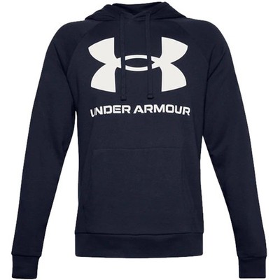 Bluza męska Under Armour Rival Fleece Big Logo HD granatowa 1357093 410 XL