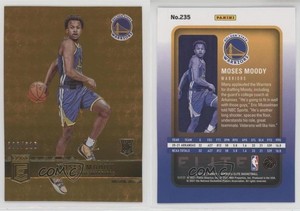 2021-22 Donruss Elite Rookies Orange /210 Moses Moody #235 Rookie RC