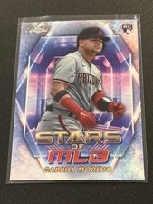 2023 Topps Gabriel Moreno Chrome Stars of the MLB Insert Rookie Card NM