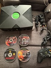 Microsoft Xbox Launch Edition 8GB Home Console - Black With Games