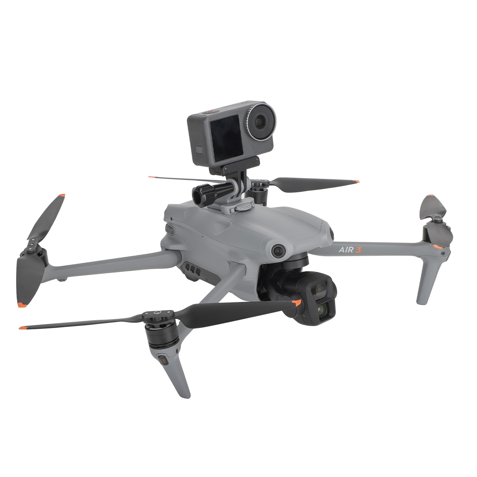 For DJI Air 3 Drone Action Camera Adapter Base Extension Holder Accessories