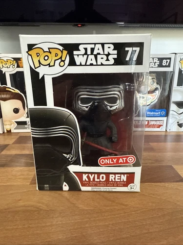 🔥Funko Pop! Stars Wars: The Force Awakens KYLO REN #77 Target Exc VAULT PP🔥