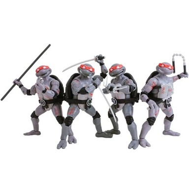 Turtles Teenagr Mutant Ninja Bst Pizza 4 Stück Actionfigur 