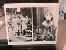 NBC TV show photo 1986 PARADE Macy's Roses Snoopy balloon lion float Betty Boop