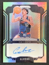 Cam Christie 2024-25 Panini Prizm Rookie Penmanship Silver Auto RC #RPE-CCH