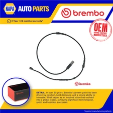 Brake Pad Wear Indicator Sensor fits BMW X3 F25 1.6 Front Left 14 to 17 Brembo