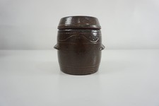 Korean Traditional Small Onggi Jar / Earthenware Pickling Jar/ / Kimchi, no1