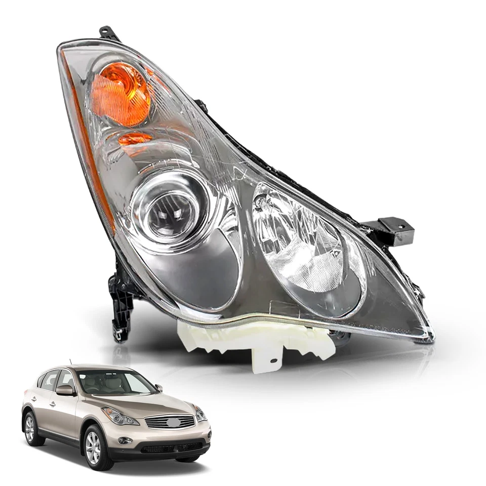 HID Headlight For 2008-12 INFINITI EX35/2013 EX37/2015-17 QX50 w/ AFS Right RH Foto 2 de 4