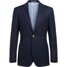 Vintage American Craftsmen Cashmere Blazer Mens 42 L Wool Sport Coat Made USA