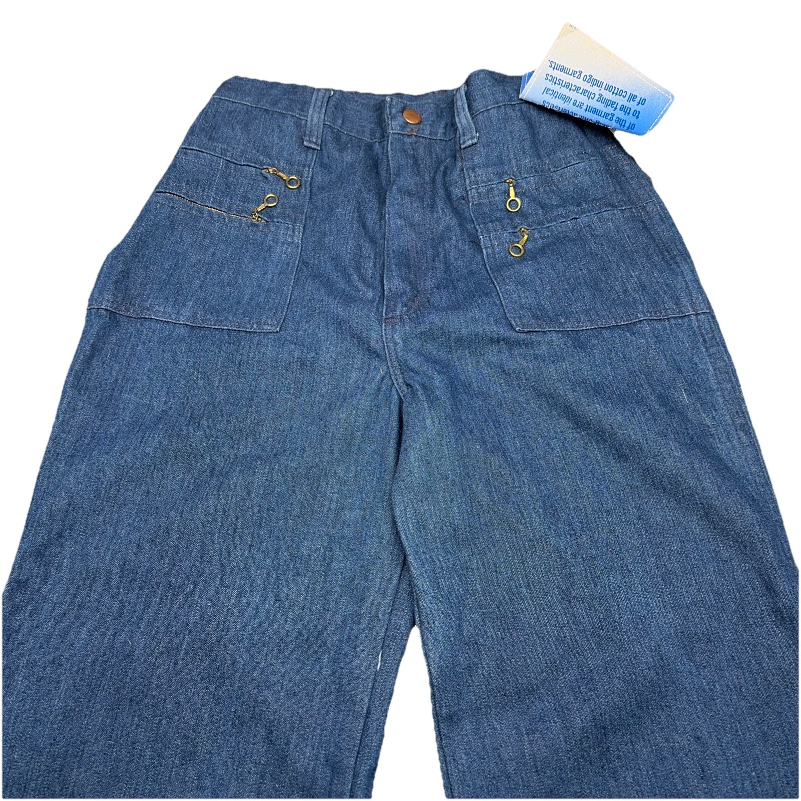 Vintage 70's Wrangler Boot Cut Jeans Size 9/10 - Rare Find! image 2
