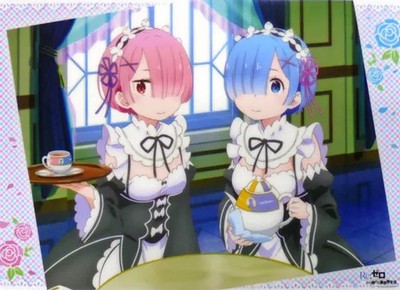 Mug/Kettle Rem & Ram PP Placemat B ''Re:ZERO -Starting Life in Another World-