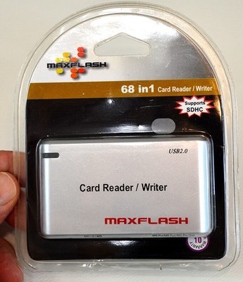 Maxflash 68 in 1 Card Reader / Writer USB 2.0 NIB with USB cable